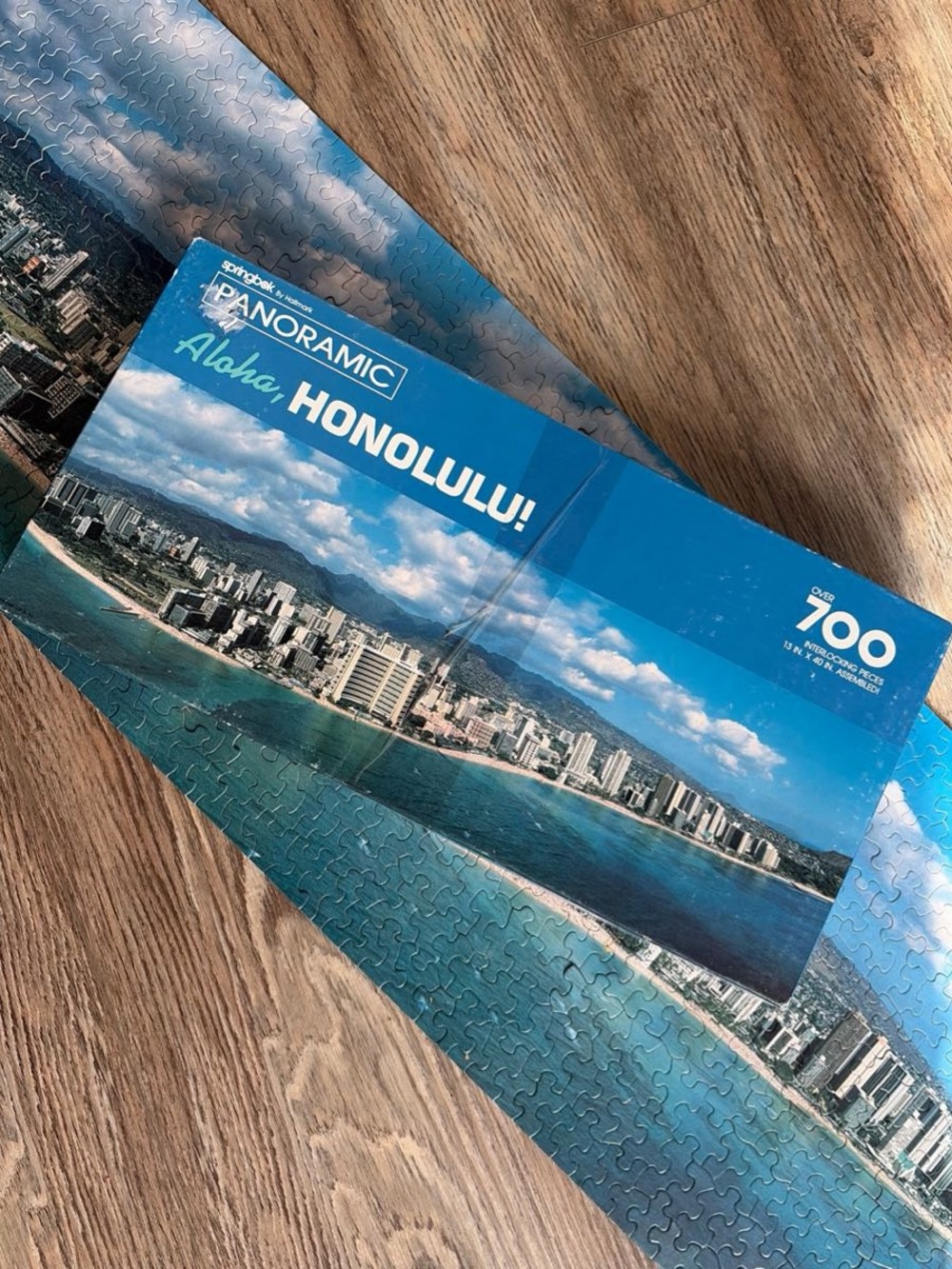 Springbok Panoramic "Aloha, HONOLULU!" 700-Piece Puzzle
